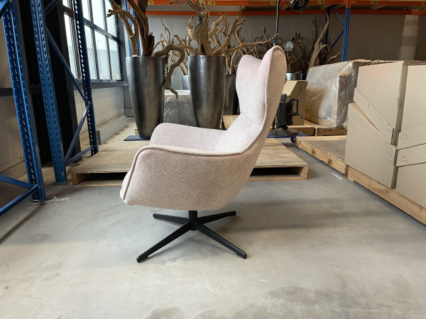 Fauteuil Muse - Draaibaar - Stof - Beige - Sand – foto 2 – kavel bij XL Auctions