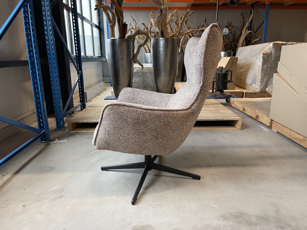 Fauteuil Muse - Draaibaar - Stof - Mocca – foto 2 – kavel bij XL Auctions