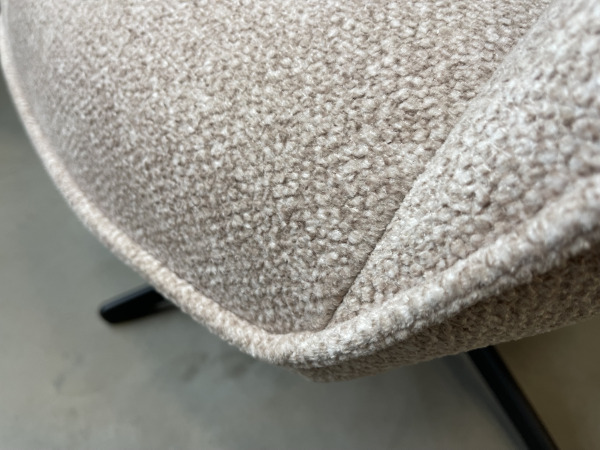 Fauteuil Muse (set van 2) - Draaibaar - Stof - Beige – foto 4 – kavel bij XL Auctions