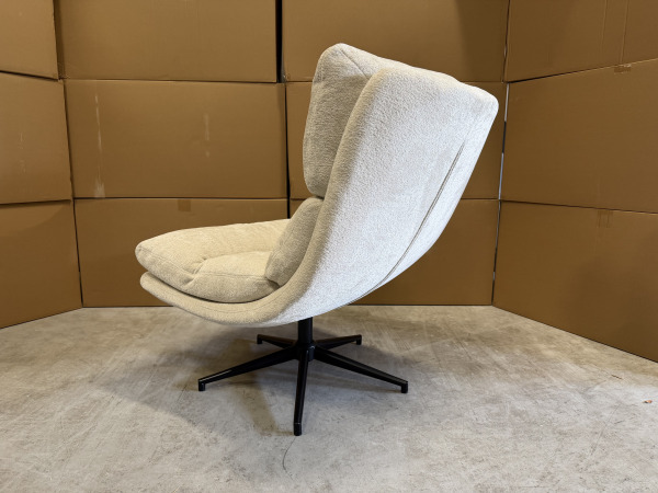 Fauteuil Loma (Set van 2) - Draaibaar - Weefstof - Linen – foto 2 – kavel bij XL Auctions