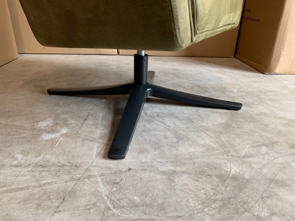 Fauteuil Bronz (2 stuks) Draaibaar - Microleder - Groen – foto 4 – kavel bij XL Auctions