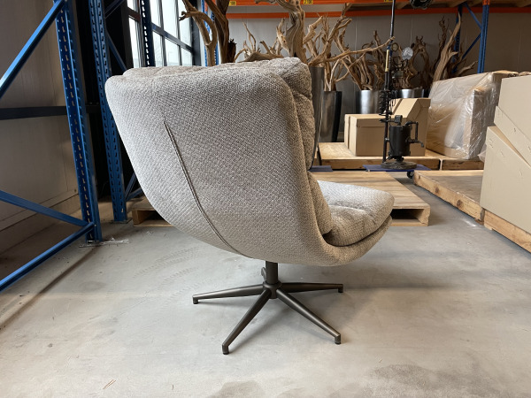 Fauteuil Comfy (set van 2) - Draaibaar - Clay/Beige – foto 4 – kavel bij XL Auctions