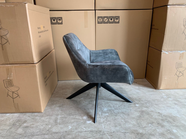 Fauteuil Las - Velours - Velvet - Groen – foto 2 – kavel bij XL Auctions