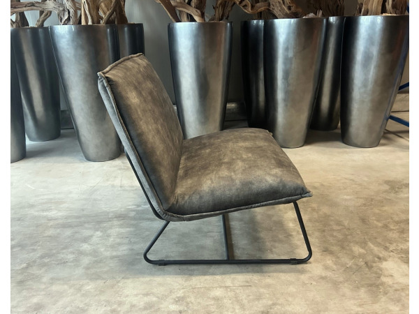 Fauteuil Casper - Velours - Velvet - Groen – foto 4 – kavel bij XL Auctions