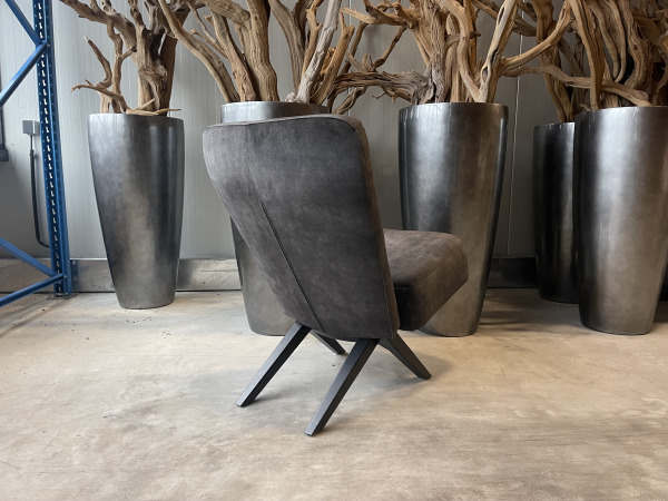 Fauteuil Denvi - Velours - Velvet - Groen - Hunter – foto 3 – kavel bij XL Auctions