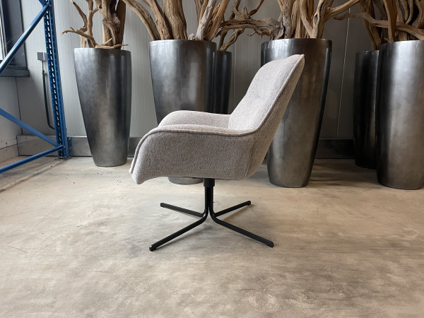 Fauteuil Lylo (2 stuks) - 180° Return - linnen - lichtgrijs – foto 4 – kavel bij XL Auctions