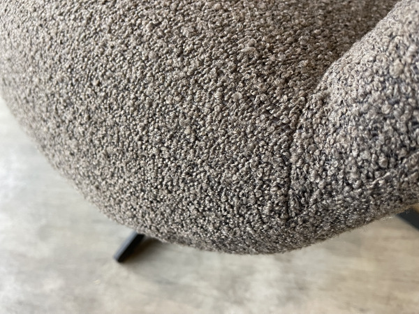 Fauteuil Cone -Draaibaar – Boucle - brown – foto 2 – kavel bij XL Auctions