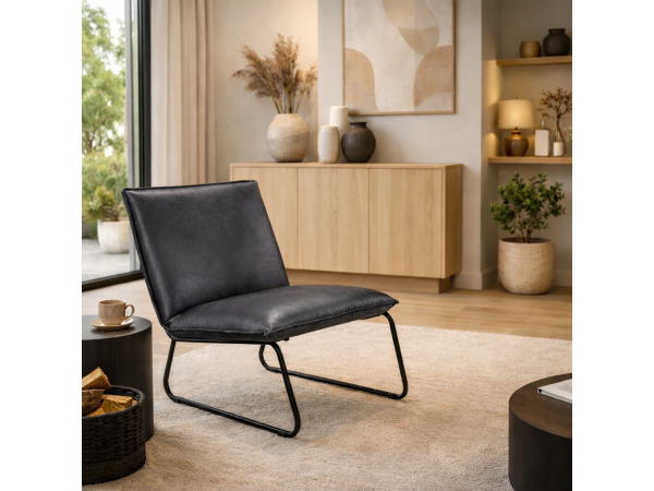Fauteuil Cas (2 stuks) Design - Lounge - Stof - Grijs – foto 4 – kavel bij XL Auctions