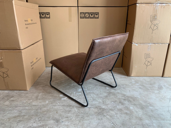 Fauteuil Cas (2 stuks) Lounge - Stof - Bruin - Donkerbruin – foto 3 – kavel bij XL Auctions