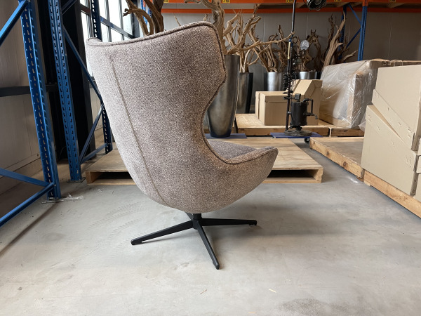 Fauteuil Grande - Draaibaar - Stof - Mocca – foto 4 – kavel bij XL Auctions