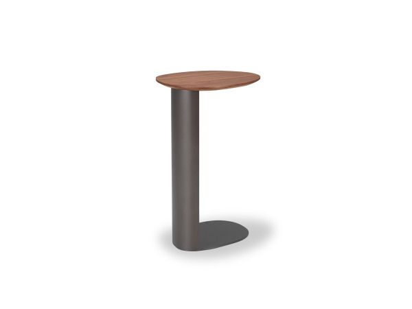 Bijzettafel Walnoot (set van 2) - Notenhout bruin - Bronze – foto 2 – kavel bij XL Auctions