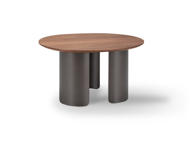 Salontafels set Organisch – Walnoot - Notenhout - bronze – foto 3 – kavel bij XL Auctions
