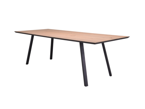 Eettafel Eiken fineer natural 225x100 rechthoek verjongd – foto 6 – kavel bij XL Auctions