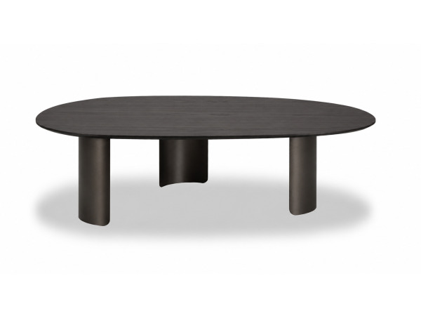 Salontafels Organisch - Donker eiken - bronze – foto 2 – kavel bij XL Auctions