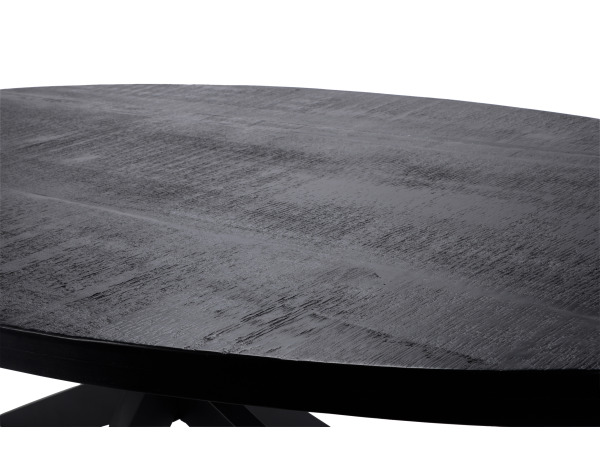 Eettafel Villa Ovaal 240 x 120 - Hout - Matrixpoot – foto 2 – kavel bij XL Auctions