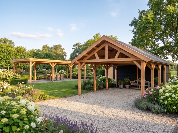 Overkappingen, Tuinhuizen, Schuttingen & Tuinhout