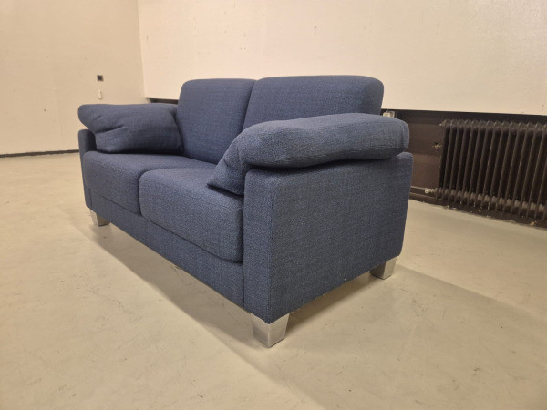 de Sede DS17 - 2 zits Bank - Nieuw - Blauw – foto 7 – kavel bij XL Auctions
