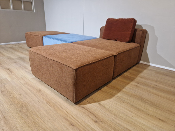 Studio Mik - Loki - Elementen bank - Nieuw - Bruin - Blauw – foto 6 – kavel bij XL Auctions