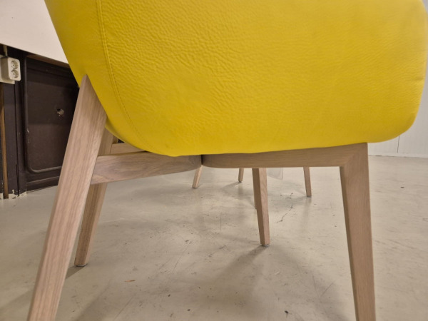 2x Montis Vico Lazy - Fauteuils - Nieuw - Geel – foto 3 – kavel bij XL Auctions