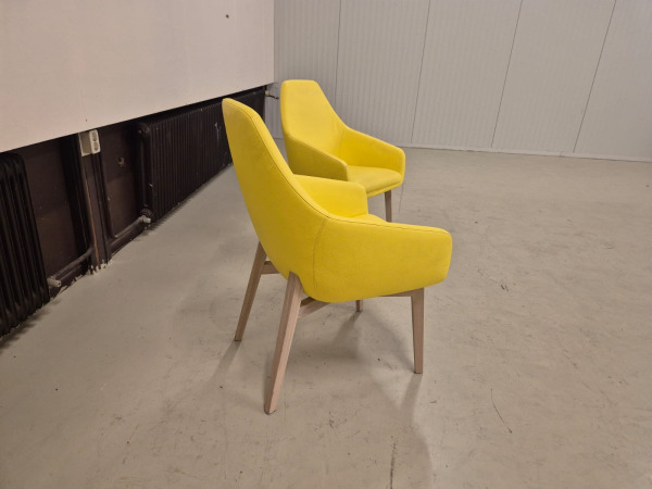 2x Montis Vico Lazy - Fauteuils - Nieuw - Geel – foto 5 – kavel bij XL Auctions