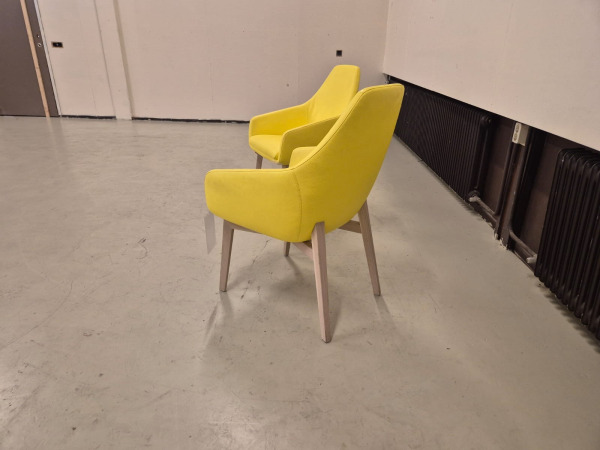 2x Montis Vico Lazy - Fauteuils - Nieuw - Geel – foto 7 – kavel bij XL Auctions