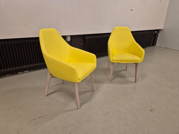 2x Montis Vico Lazy - Fauteuils - Nieuw - Geel – foto 8 – kavel bij XL Auctions