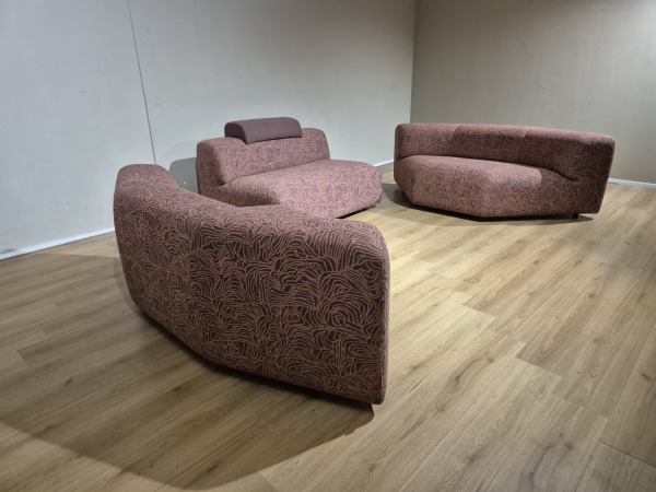 Montis Aztec - Organische Hoekbank - Beurs model - Roze – foto 9 – kavel bij XL Auctions