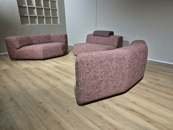 Montis Aztec - Organische Hoekbank - Beurs model - Roze – foto 10 – kavel bij XL Auctions