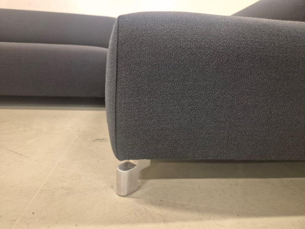 Leolux Faya Lobi - Hoekbank - Refurbished - Antraciet – foto 3 – kavel bij XL Auctions