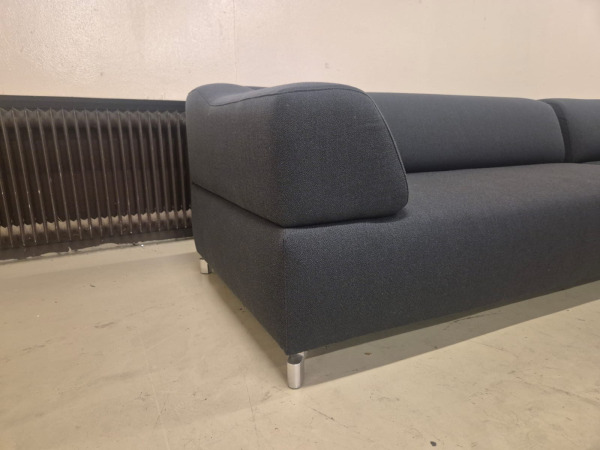 Leolux Faya Lobi - Hoekbank - Refurbished - Antraciet – foto 4 – kavel bij XL Auctions