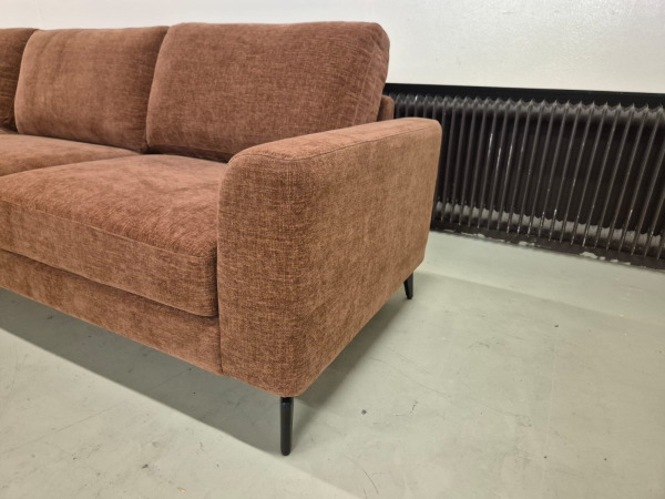 Tower Living - Highlands - Hoekbank - Nieuw - Bruin - Koper – foto 2 – kavel bij XL Auctions