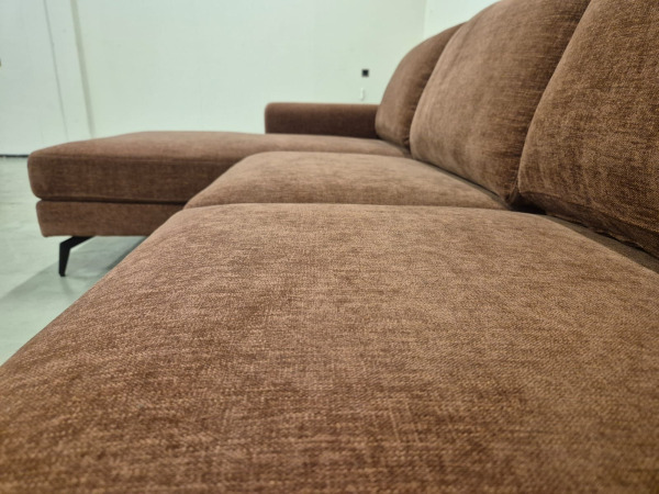 Tower Living - Highlands - Hoekbank - Nieuw - Bruin - Koper – foto 3 – kavel bij XL Auctions