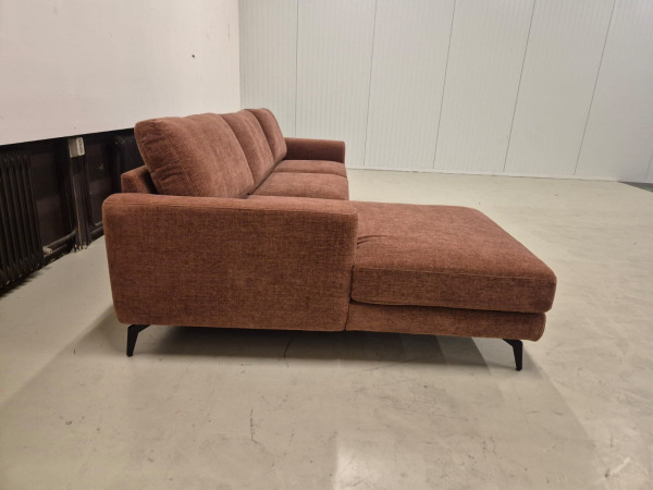 Tower Living - Highlands - Hoekbank - Nieuw - Bruin - Koper – foto 4 – kavel bij XL Auctions