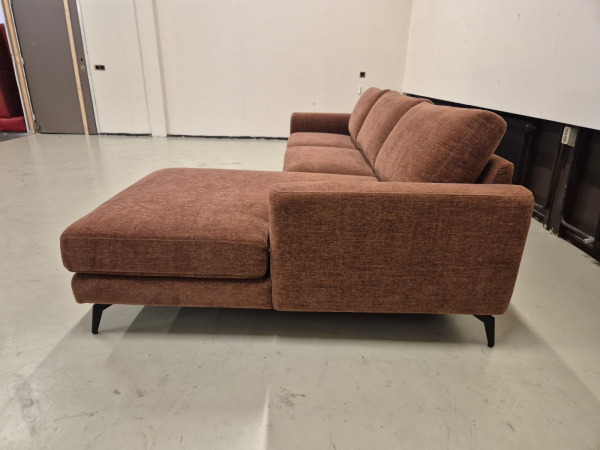 Tower Living - Highlands - Hoekbank - Nieuw - Bruin - Koper – foto 5 – kavel bij XL Auctions