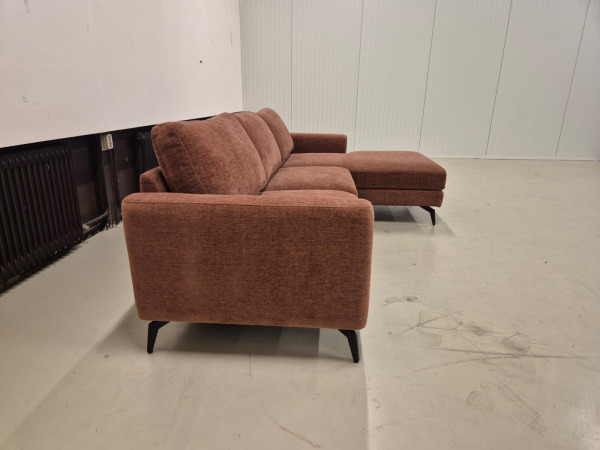 Tower Living - Highlands - Hoekbank - Nieuw - Bruin - Koper – foto 7 – kavel bij XL Auctions