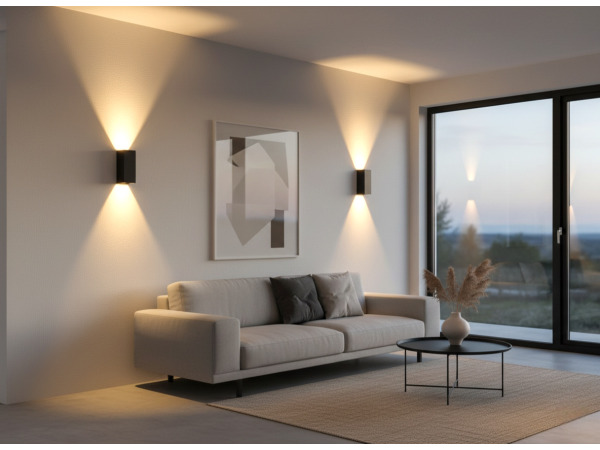 20x 7W LED zwart Wandlamp duo licht verstelbaar waterdicht – foto 2 – kavel bij XL Auctions