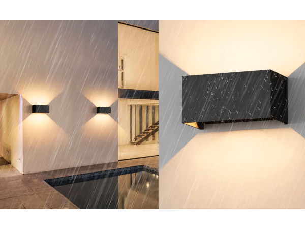 12x 12W LED zwart Wandlamp 4 licht verstelbaar waterdicht – foto 3 – kavel bij XL Auctions