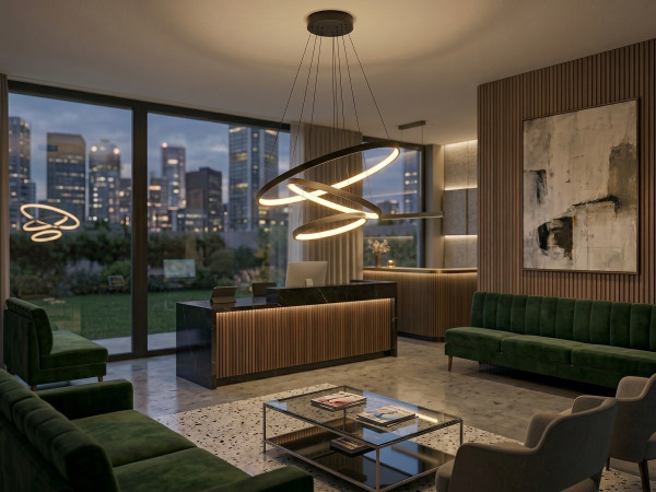 Hanglamp Zand Zwart Trio Ring 50W LED CCT 3 Kleur & Dimmen – foto 6 – kavel bij XL Auctions