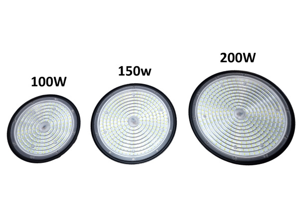 4x 200W 6500K PRO LED UFO HIGHBAY waterdicht – foto 4 – kavel bij XL Auctions