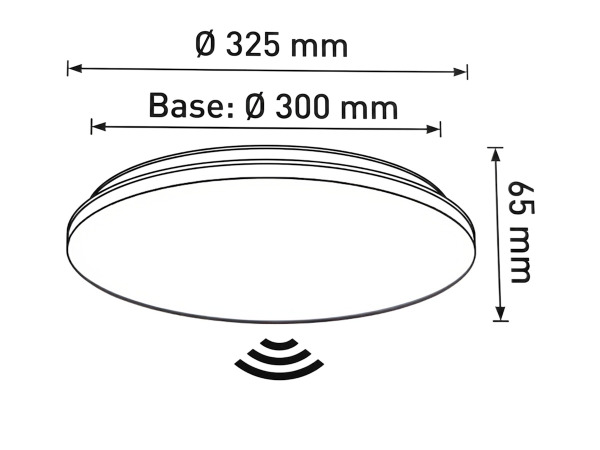 2x 24W CCT 3 kleur Opbouw LED Panelen spatwaterdicht met sensor – foto 5 – kavel bij XL Auctions