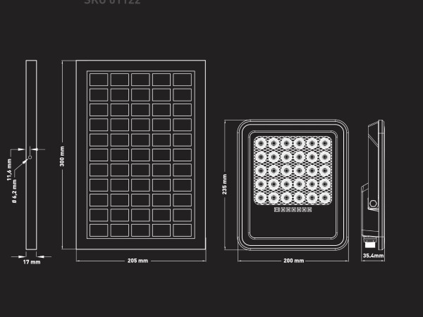 4x Solar 1000 Lumen LED Breedstraaler met Afstandsbediening – foto 6 – kavel bij XL Auctions