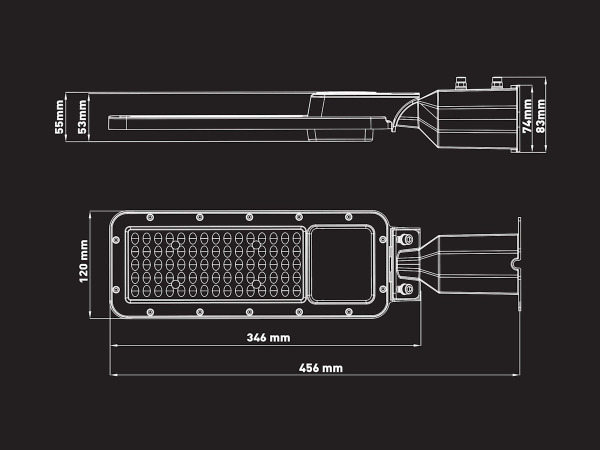 20x 50W 5000K LED Straatverlichting Lens Waterdicht kantelbaar – foto 4 – kavel bij XL Auctions
