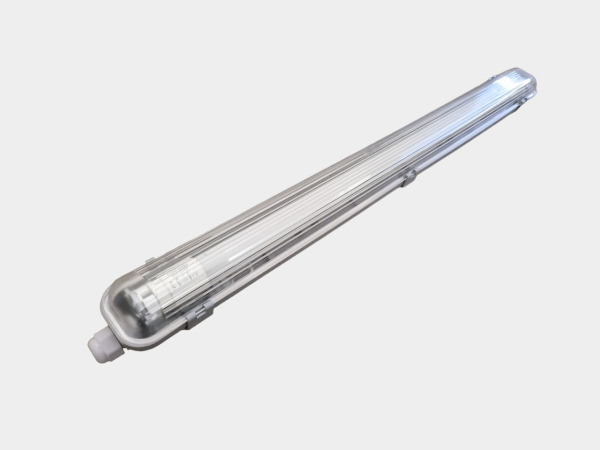 12x 60cm enkele LED TL T8 armaturen waterdicht – foto 2 – kavel bij XL Auctions