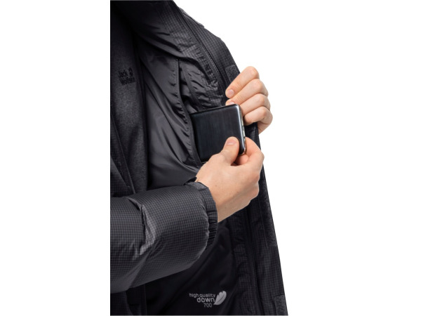 Jack Wolfskin DNA Tundra XT Down Jacket Zwart - S – foto 3 – kavel bij XL Auctions