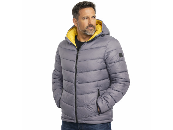 Cappuccino Italia Hooded Puffer Jacket Antraciet - XXL – foto 3 – kavel bij XL Auctions