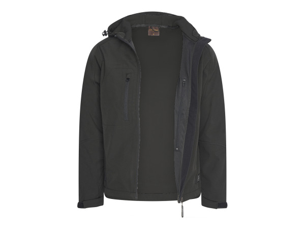Cappuccino Italia Softshell Hood Jacket Zwart - XXL – foto 2 – kavel bij XL Auctions