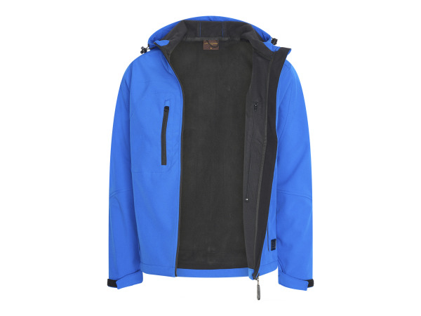 Cappuccino Italia Softshell Hood Jacket Royal - L – foto 2 – kavel bij XL Auctions