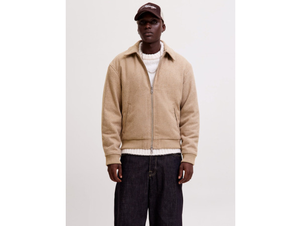 Jack & Jones Cover Bomber Greige - XS – foto 2 – kavel bij XL Auctions