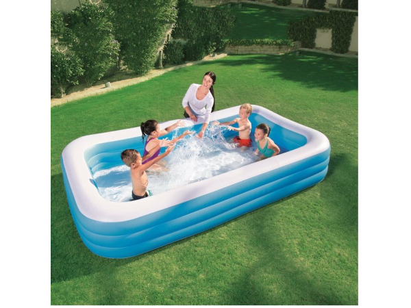Bestway Deluxe Opblaasbaar Familiezwembad 305 x 183 x 56 cm – foto 2 – kavel bij XL Auctions