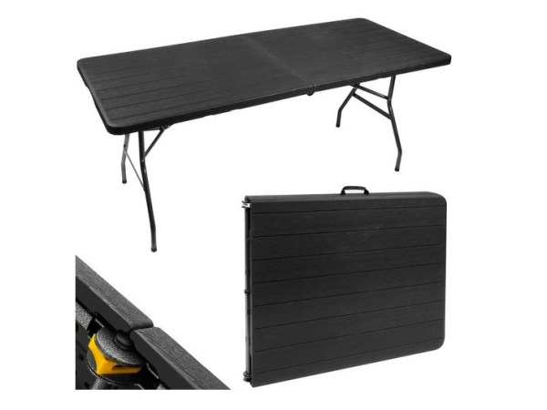 Gardlov Opvouwbare tuintafel zwart 180cm – foto 2 – kavel bij XL Auctions